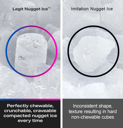GE Profile Opal 2.0 Nugget Ice Maker, Side Tank, 38 lbs/Day, WiFi Connected, Smart Pellet Ice Machine