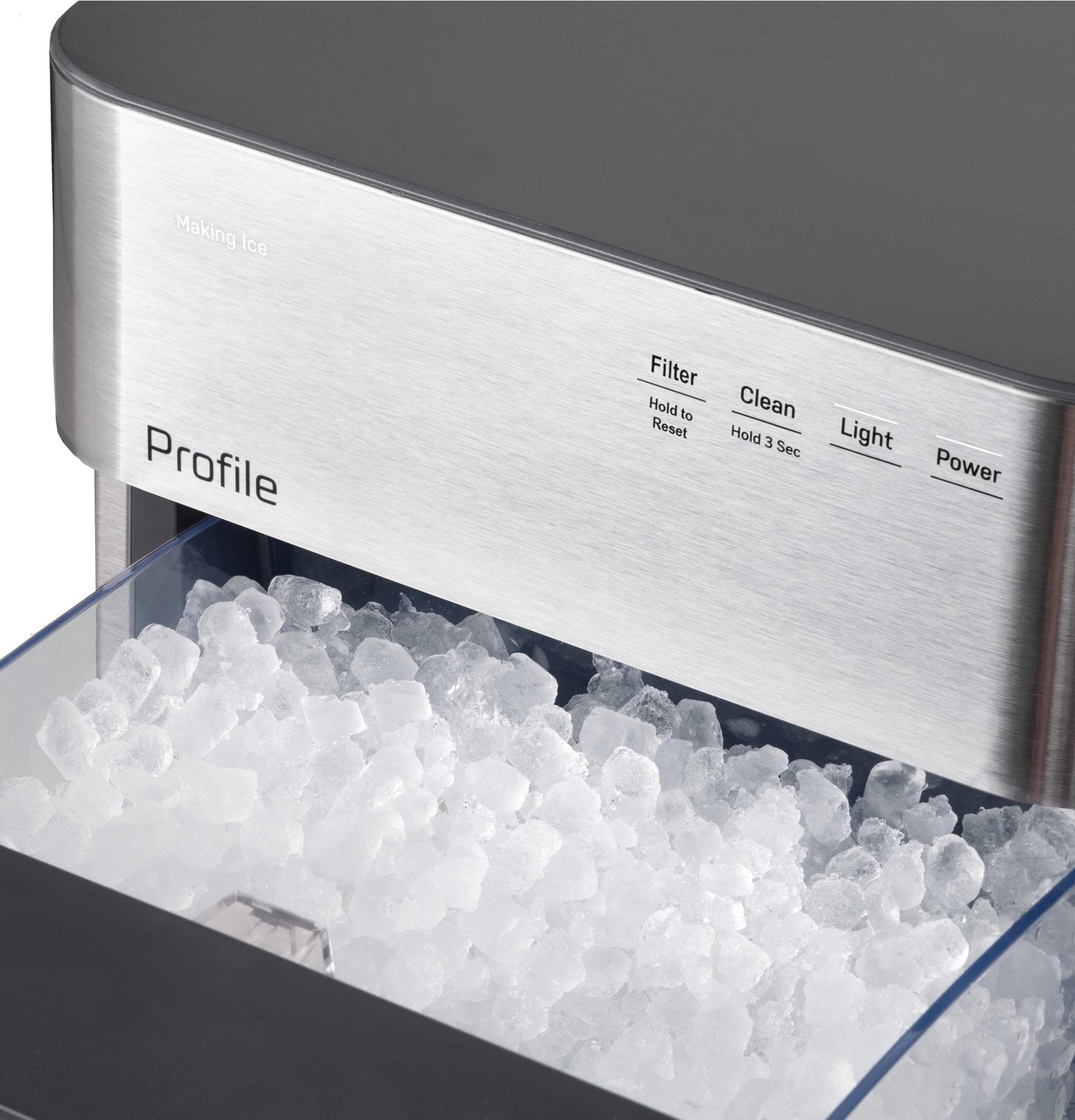 GE Profile Opal 2.0 Nugget Ice Maker, Side Tank, 38 lbs/Day, WiFi Connected, Smart Pellet Ice Machine